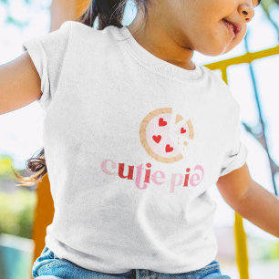 Cute Kids Valentines Day Cutie Pie Toddler T-Shirt