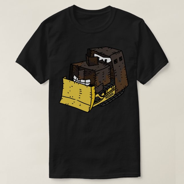 cute killdozer T-Shirt (Design Front)