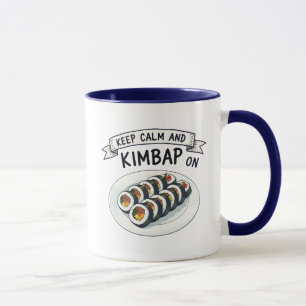 Cute Kimbap Korean Food Funny Saying  Mug