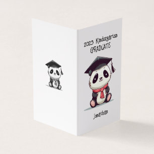 Cute Kindergarten Graduation Panda