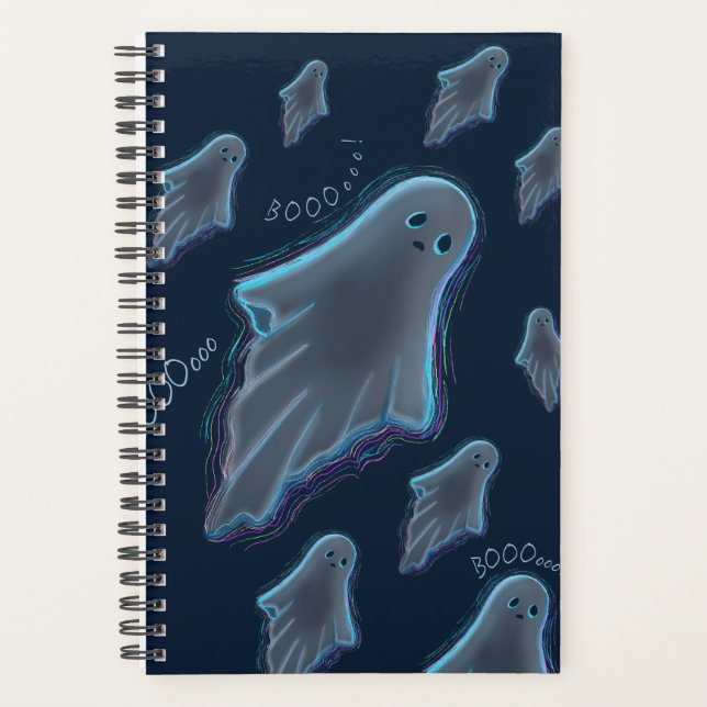 Cute KiniArt Ghost Planner (Front)