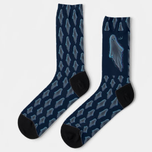 Cute KiniArt Ghost Socks