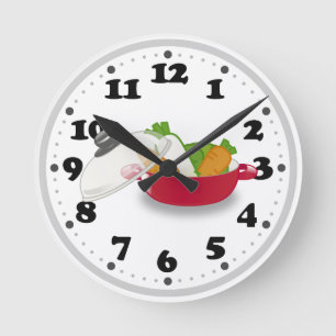Cute Kitchen   Best Gifts Round Clock