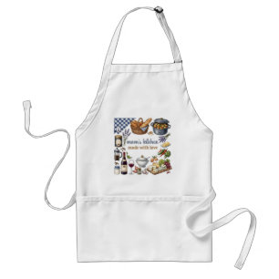 Cute Kitchen Mom Gift for Cooking & Baking Lover Standard Apron