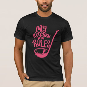 Cute Kitchen Organisation T-Shirt minimal labels