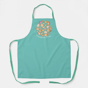 Cute Kitchenware Aqua Apron
