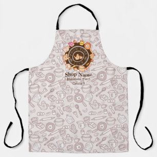 Cute Kitchenware Brown Apron