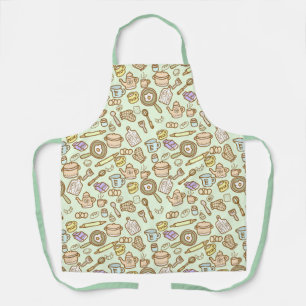 Cute Kitchenware Green Apron