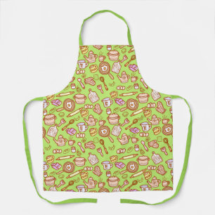 Cute Kitchenware Green Apron