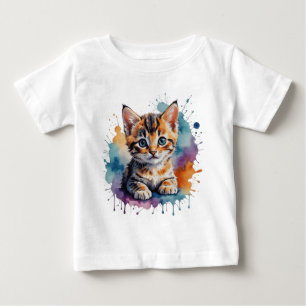 Cute kitten Baby T-Shirt