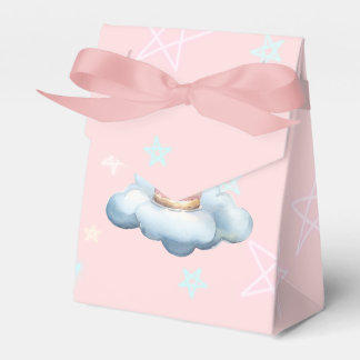 Cute Kitten Birthday Favor Box_ Pastel Design Favour Box