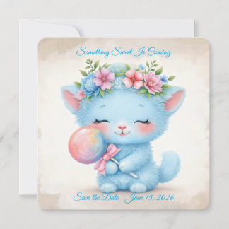 Cute Kitten Cat Invitation