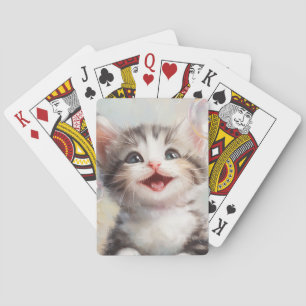 Cute Kitten Cat Playing Cards for POKER Etc.
