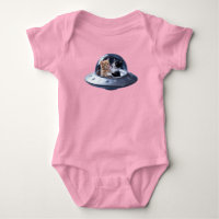 Cute Kitten Flying Saucer