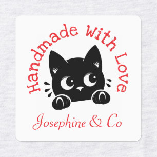 Cute Kitten Handmade with Love Personalised