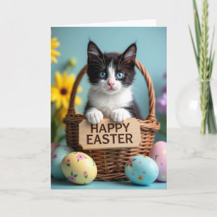 Cute Kitten Holiday Season Card