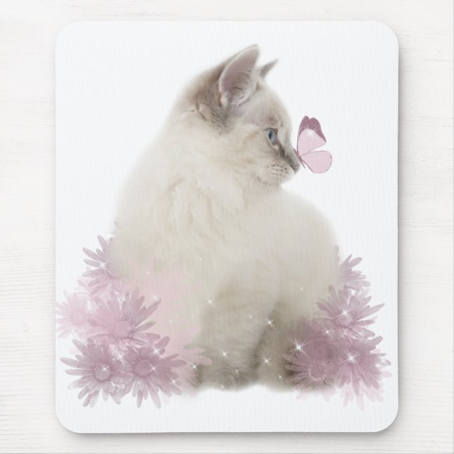 cute kitten mousepad (Front)