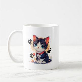 Cute kitten mug