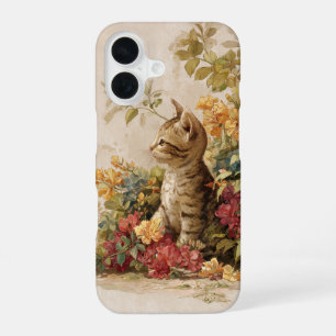 Cute Kitten Phone Case vintage for Cat Lover