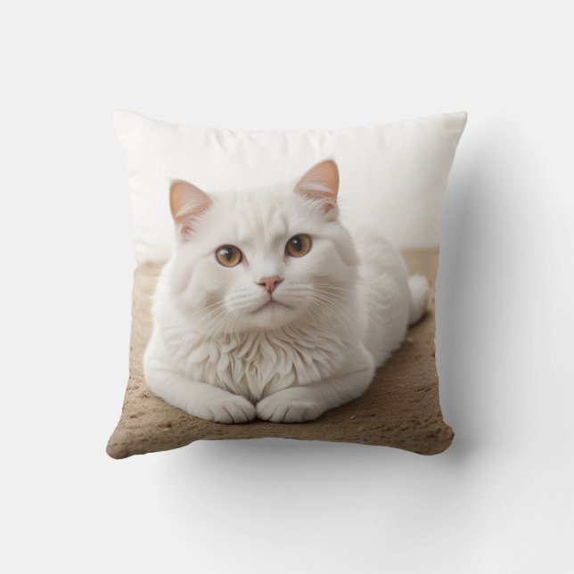 Cute kitten pillow cushion (Back)