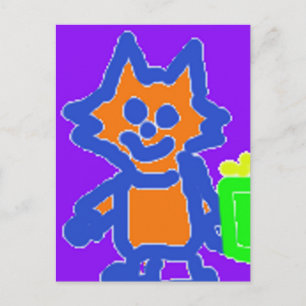 Cute kitten  postcard