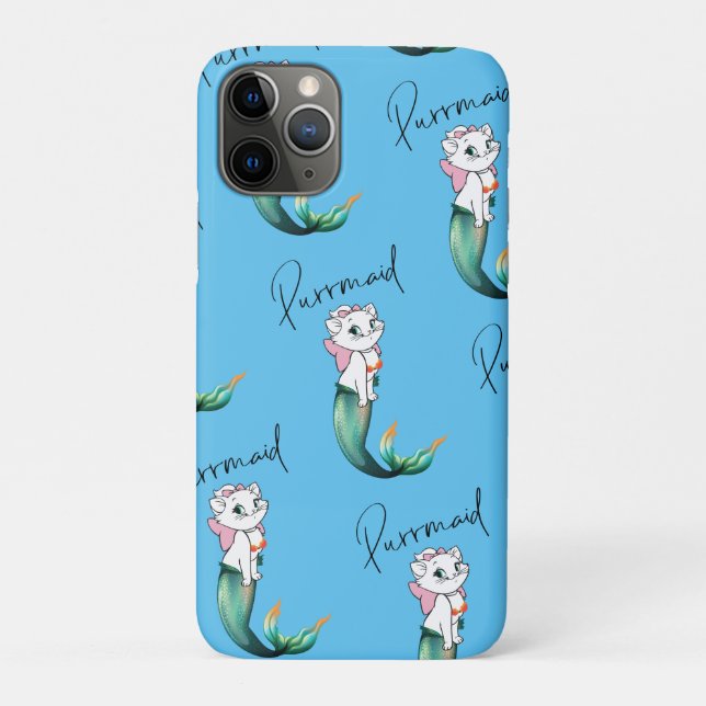 Cute Kitten Purrmaid – Fun Mermaid Cat Design Case-Mate iPhone Case (Back)