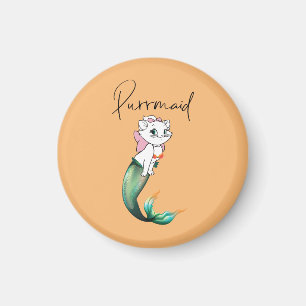 Cute Kitten Purrmaid – Fun Mermaid Cat Design Magnet
