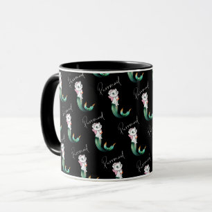 Cute Kitten Purrmaid – Fun Mermaid Cat Design Mug
