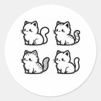 cute kitten sticker