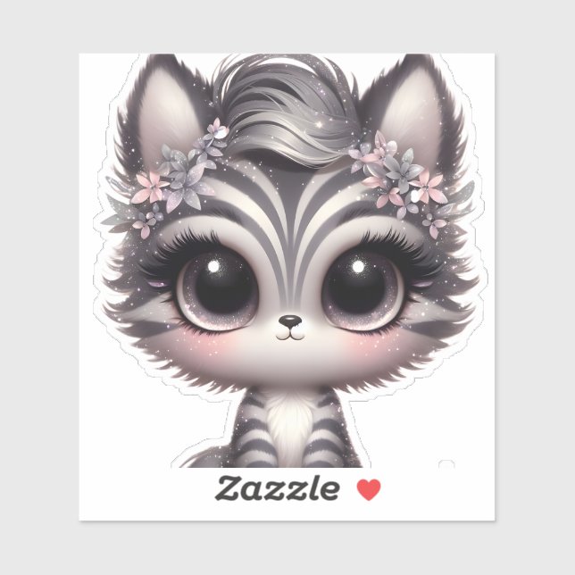 Cute kitten Sticker (Sheet)