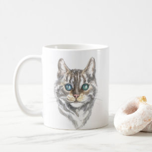 Cute Kitten Tabby Tiger Crazy Cat Lady Kitty Mum Coffee Mug