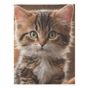Cute Kitten Tablecloth