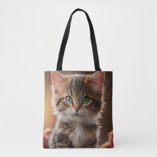 Cute Kitten Tote Bag