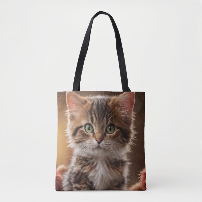 Cute Kitten  Tote Bag (Front)