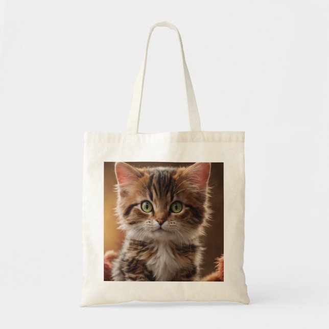Cute Kitten  Tote Bag (Front)