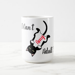 Cute Kitten with Quote Coffee Mug