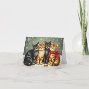 Cute Kitten Xmas Card