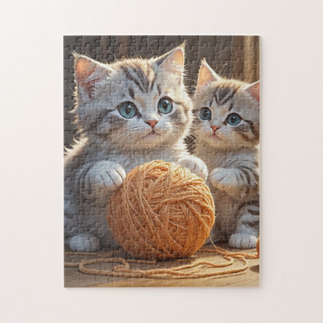 Cute Kittens Jigsaw Puzzle (Vertical)