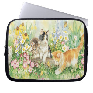 Cute Kittens Laptop Sleeve