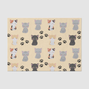 Cute Kittens Tissue Paper
