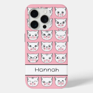 Cute Kitties iPhone 15 Pro Case