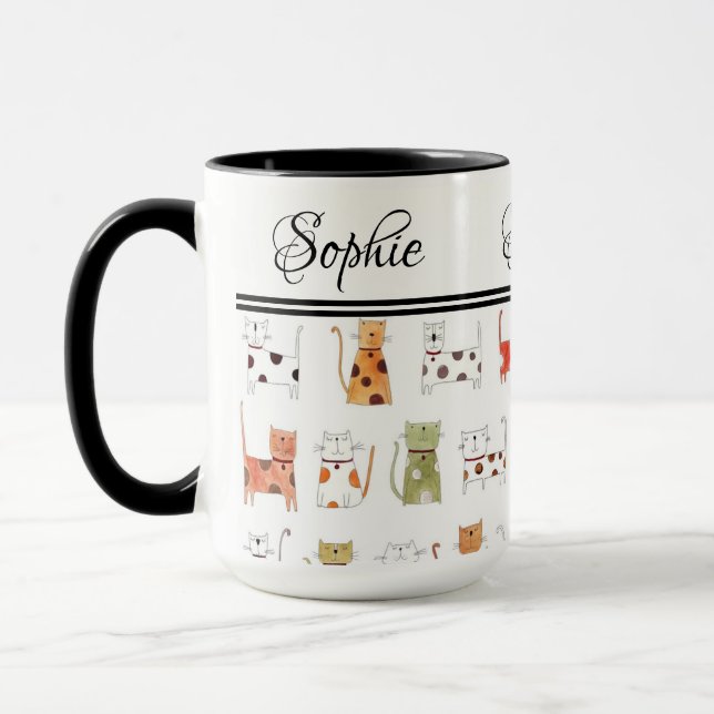 Cute Kitties Mug (Left)