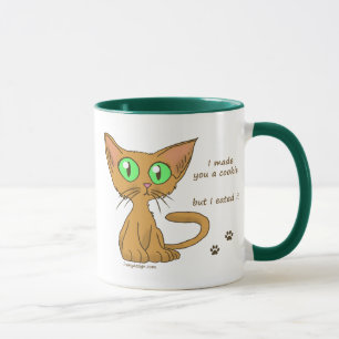 Cute Kitty Ate Your Cookie Mug