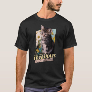 Cute Kitty cat art for pur cat lovers T-Shirt