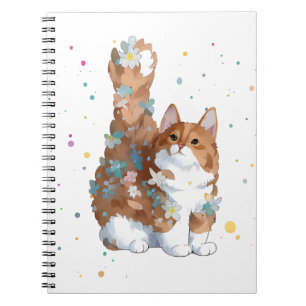 Cute Kitty Cat Pet Animal Notebook