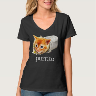 Cute Kitty Cat Purrito Burrito Pun Essential T-Shirt