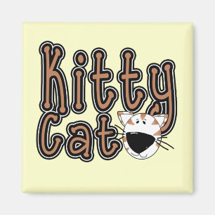 Cute Kitty Cat Tshirts and Gifts Magnet