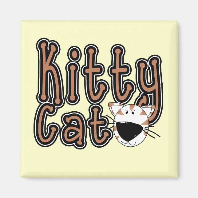Cute Kitty Cat Tshirts and Gifts Magnet (Front)