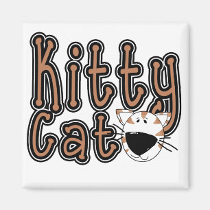 Cute Kitty Cat Tshirts and Gifts Magnet