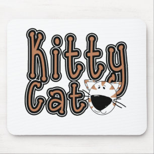 Cute Kitty Cat Tshirts and Gifts Mouse Mat